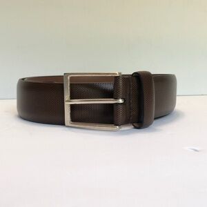 Allen Edmonds Brown Leather Belt with Classic Design size 36